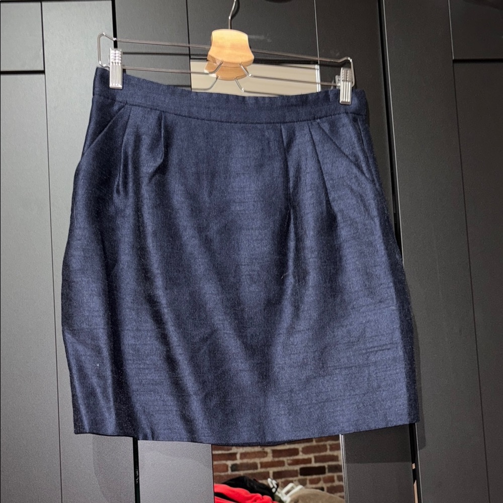 Elegant Navy Skirt